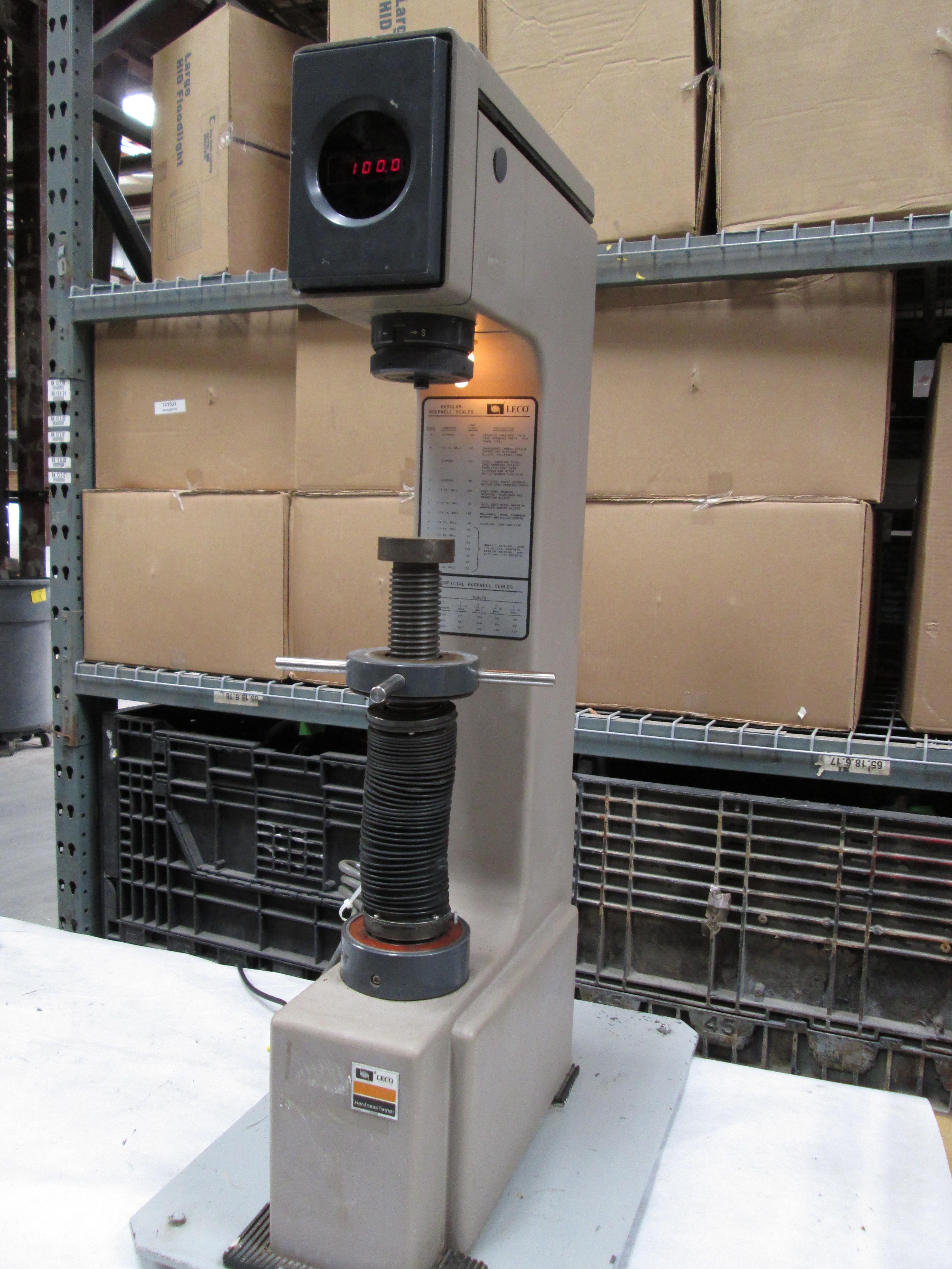 Leco RT370 Digital Twintester Rockwell Hardness Tester T49567 eBay