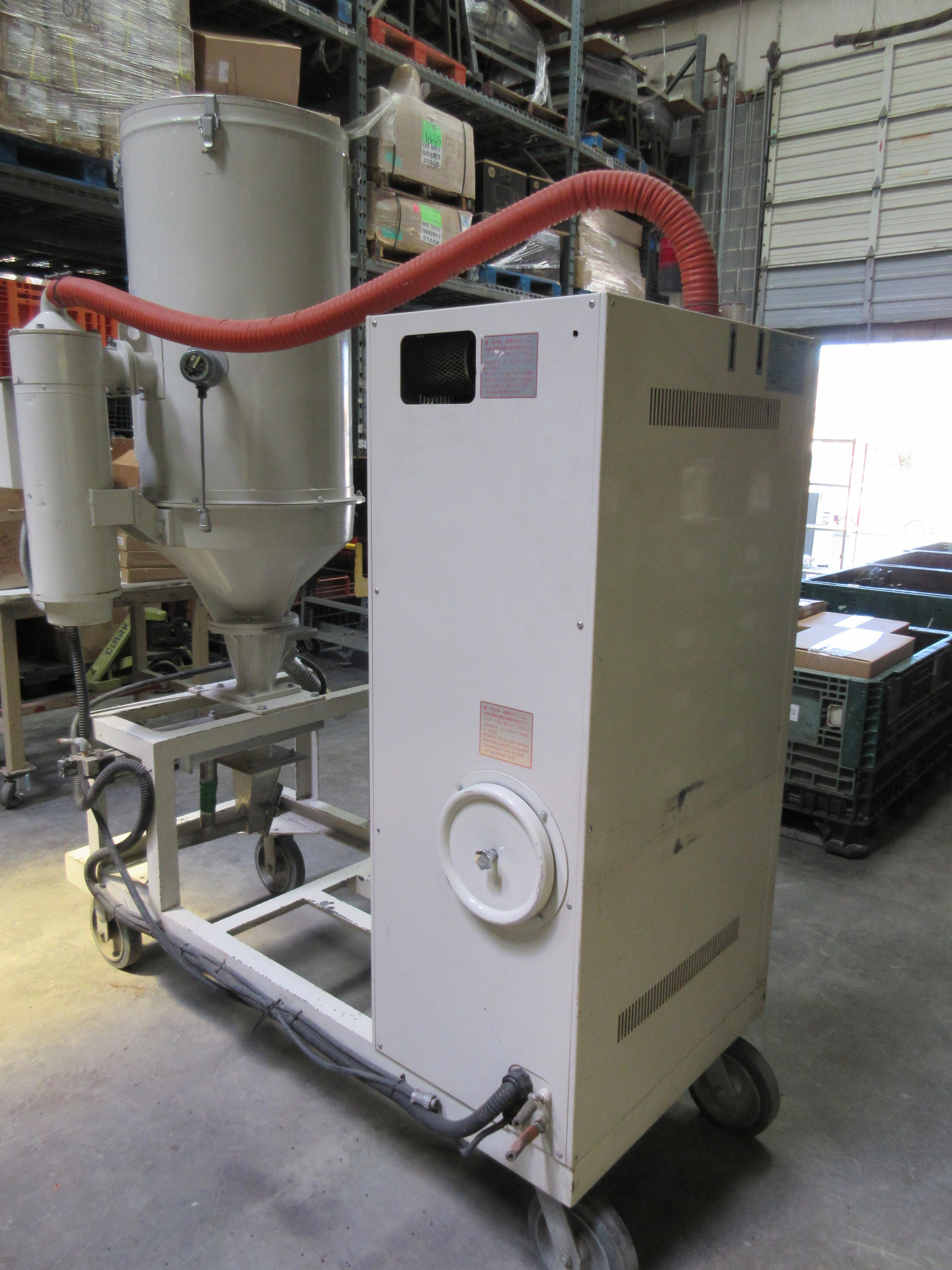 Matsui DMZ80,120 Polycarbonate Plastic Materials Dryer and Hopper T62228